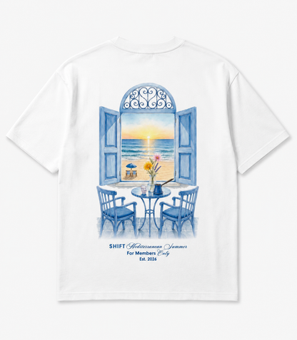 Mediterranean Summer Tee (White)